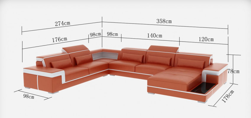 XXL leren bankstel bekleding woonbank zithoek hoekbank bankstellen + tafel  XXL leren bankstel bekleding woonbank zithoek hoekbank bankstellen + tafel