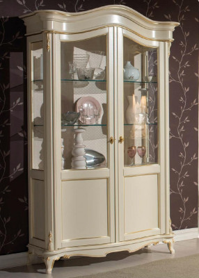 Vitrine Italiaanse luxe meubels Vitrine kast Glasontwerp Kast