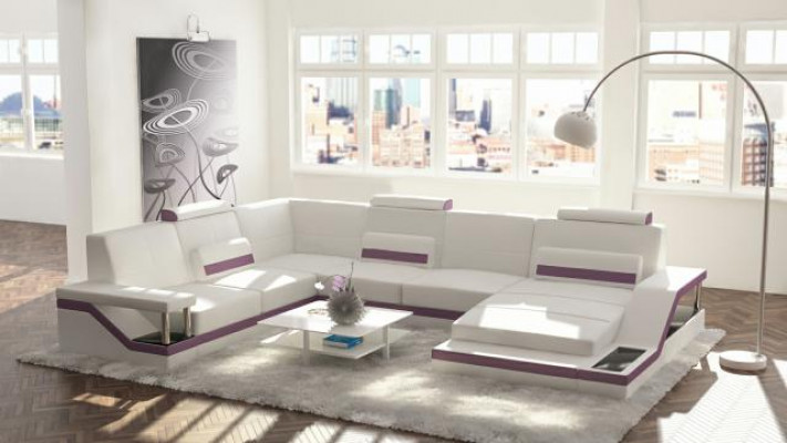 Ontwerper U-vorm bank hoekbank gestoffeerde set hoekbank bank woonlandschap