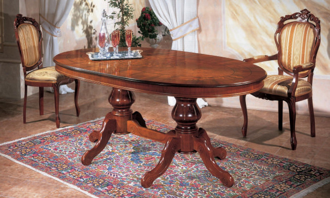 Eetkamer set Eettafel Klassieke echt houten set Stoelset 2x stoelen 3-dlg.