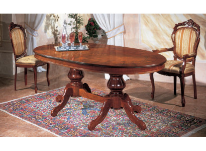 Eetkamer set Eettafel Klassieke echt houten set Stoelset 2x stoelen 3-dlg.