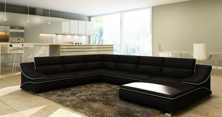 lederen bank bankstel nieuwe 3+2+1 zitsbank set design modern sofa
