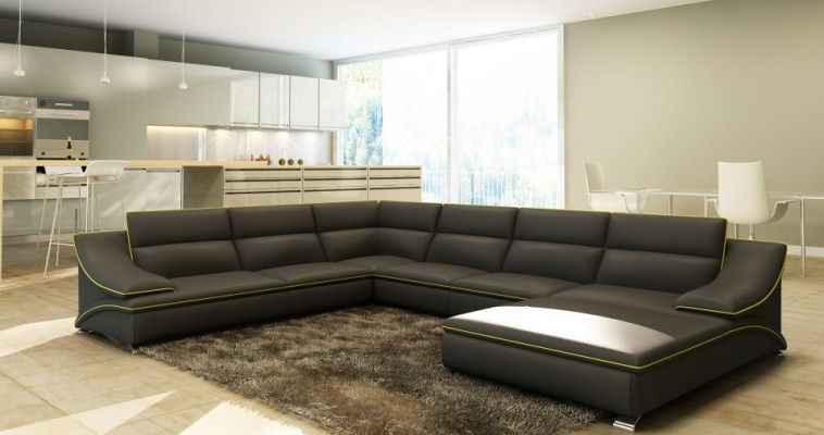 lederen bank bankstel nieuwe 3+2+1 zitsbank set design modern sofa