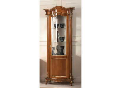 Woonkamer meubels Glazen kast Vitrine Houten vitrines Glazen kast Kasten Planken
