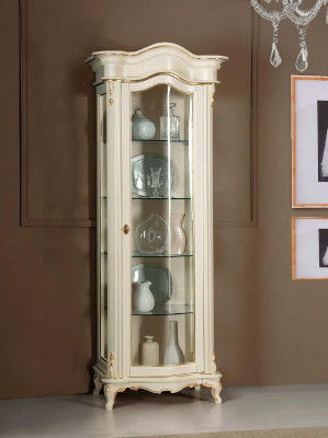 Kast Plank Archiefkast Glazen kast Modern Kast Luxe Vitrine Houten Meubels