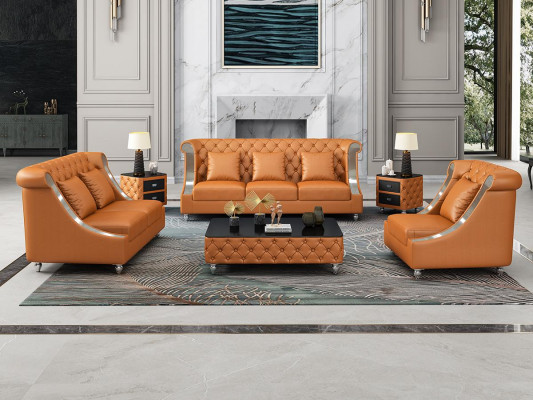 Chesterfield leren bank bank bekledings compleet set stel 6 stuks. Zit set leer.