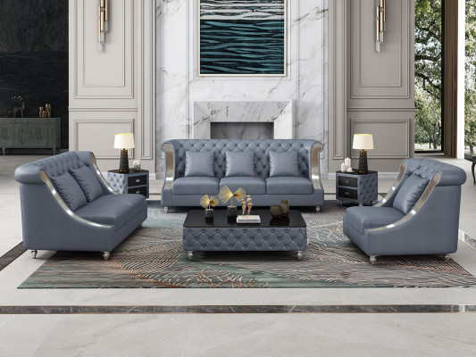 Chesterfield leren bank bank bekledings compleet set stel 6 stuks. Zit set leer.