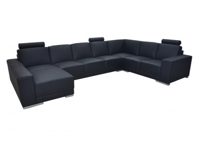 Leren bank Woonlandschap Hoekbank Set Design Moderne Bank U-vorm