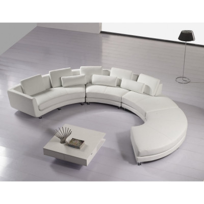 Uitstekende U-vormige designbank in eigentijdse stijl.
