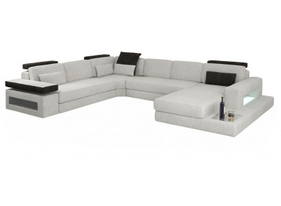 Textielbank Bank Woongroep U-vorm Design Modern Bank Hoekbanken Design