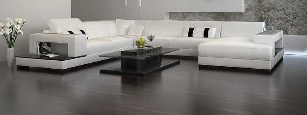 Woonlandschap Bank Bekleding Hoekbank Ontwerp Leren Bank Grote Bank Nieuw