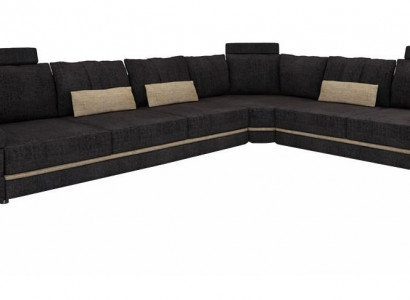 Woonkamer textiel Zwarte bank Bankstel L-vorm Zitschaduw Hoekbank Bank Meubels  Woonkamer textiel Zwarte sofa Bankstel L-vorm Zitzak Hoekbank Bank Meubelen