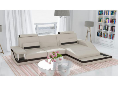 Hoekbank woonlandschap bank USB hoekstel leer textiel stof op maat gemaakt