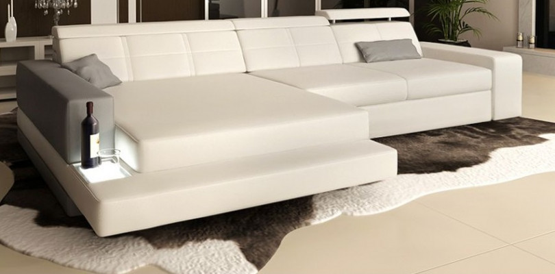 Eck L Vorm Textiel Bank Ontwerp Leren Bank Hoekbank Bekleed Hoek Bank Zitbanken