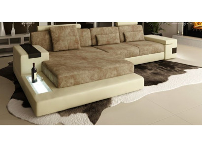 Sofa Bank Hoekbank Hoek Bank Landschap Bekleding Ontwerp Woon L-vorm