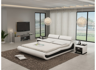 Waterbed Hotel Double Bed Beds Met USB Complete Leather Bed Upholstered Bed Water
