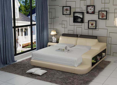 Waterbed Hotel Dubbel Bed Bedden Compleet Lederen Bed Bed Water LB8810