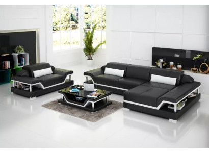 Hoekbank woonlandschap hoekbank hoekbank gestoffeerd bank L-vorm leren bank bank