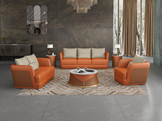 Bekleding Exclusieve designmeubelen 32 zits bankstel set 2-delig woonlandschap