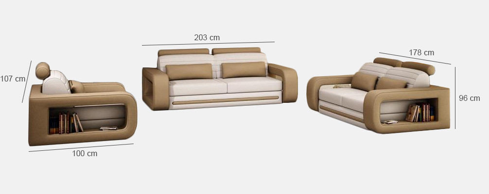 Bankstel Bank Bank Bekleding Lederen Banken Banken 3+2+1 Davos Set Set Nieuw