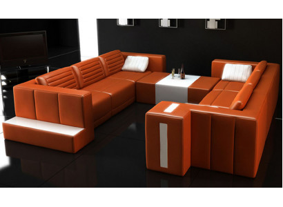 Modern Elegant Design Woonkamerbanken Bekleed meubilair U-vorm voor uw huis.