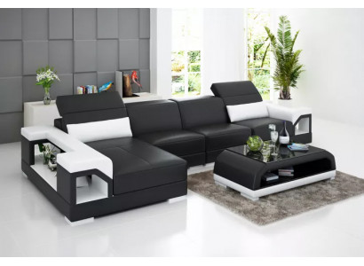 Ontwerp bankstellen hoekbank lederen bank bank bankstellen leren bank woonkamer