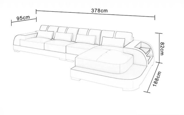 Ontwerp hoekbank lederen bankstel bank stoffen banken bankstellen leren bank woonkamer