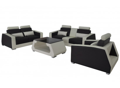 Moderne bankstel 3+2+1 zitplaatsen set ontwerp gestoffeerde bank Bank Banken