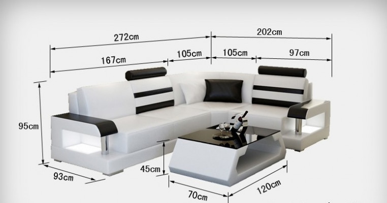 Leren bankstel met USB, hoekbank hoekbank modulair ontwerp Moderne bank L6016D