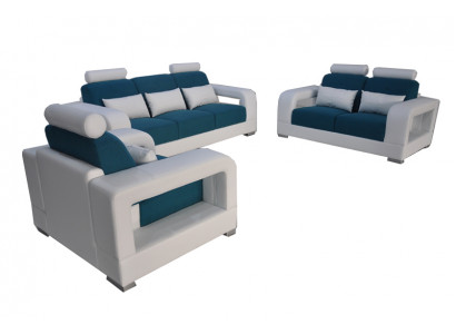 Sofa Bank Bekleding Woonlandschap Zit Meubel Set Garnituur 3+2+1 Banken