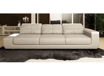Bankstel 3-zits banken luxe kunstleren banken grote kussens design meubelen driezitter