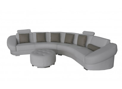 Ontwerp hoekbankbank multifunctionele woonkamer textielstoffering sofa's