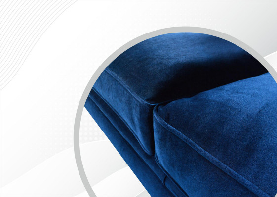 xxl Grote Bank Chesterfield 240cm Beklede Bank 4-Zits Leer