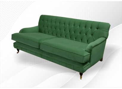 Chesterfield Designermeubels Hoogwaardige driepersoonsbank Gestoffeerd stof