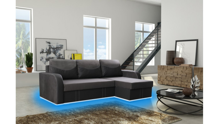 Designer bank Hoekbank Stoffen bank Systeem bank Textiel Fluweel Hoekbank Bank Nieuw