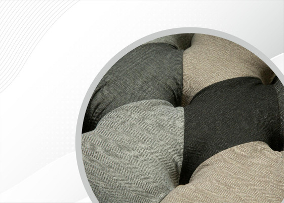 Chesterfield Meerkleurig 3-zitsbank Driepersoons Ontwerp Banken Bekleding Textiel