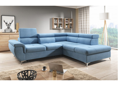 Stof L-vorm bank woonlandschap hoekbank set decor modern design bankstel