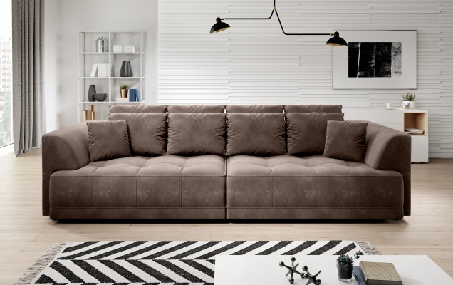 Slaapbank 4-zits banken Kamer Meubilair Groot xxl Bank Bekleding Ontwerp Bank Bankstellen