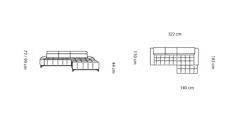 Hoekbank L-vorm Bank Bank Ontwerp Banken Bekleding Stof Modern Hoek Nieuw