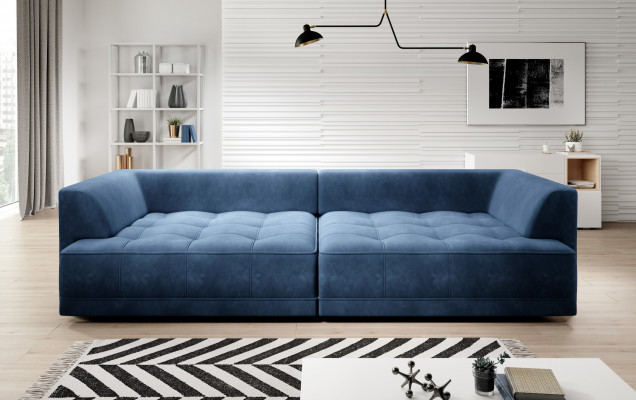 Grote xxl bank Textiel bank Bekleding Ontwerp Bank 4-zits banken Meubels Grote loungestoel