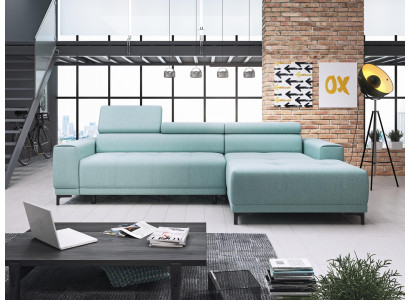 Ontwerper stof L-vorm bank woonlandschap hoekbank bank modern design bank stof