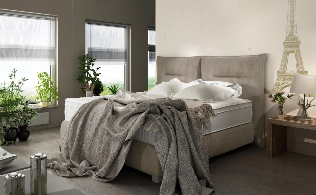 Bed Design Luxury Textile Beds Modern Bedroom 180x200 Bed Frames New