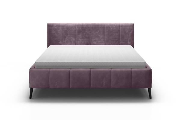 Bed Slaapkamer Bedden 180x200 Gestoffeerd bed Design Dubbel Hotel Meubels Fluweel Nieuw