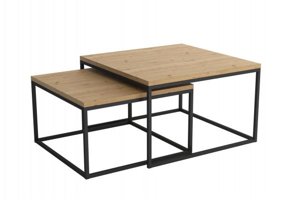 Koffietafel Bijzettafel Ontwerp Woonkamertafel Tafels Dubbele Set
