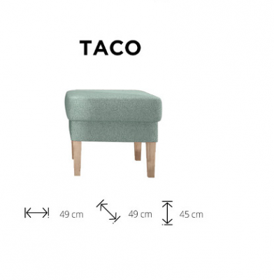 Voetenbank Ottomaans meubelbank Nieuw Krukje Bank Bank Beklede bijzettafel Nieuw