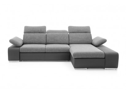 Ontwerp hoekbank bank leder multifunctionele woonlandschap textiel bekleding