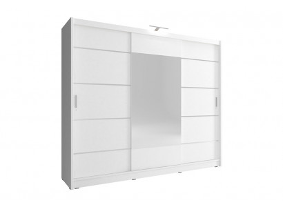 Spiegelkast Slaapkamer Zwevend 250cm Kledingkast Schuifdeuren