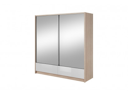 Garderobe Opslag 200cm Planken Kast Archief Decoratieve Schuifdeuren
