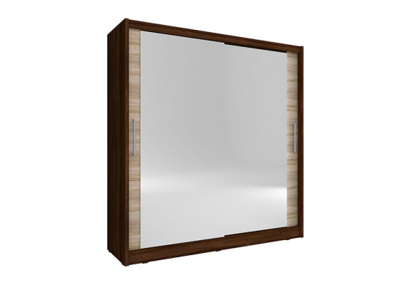 Spiegelkast Slaapkamer Zwevend 200cm Kledingkasten Schuifdeuren Deuren
