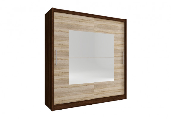 Ontwerp kledingkast schuifkasten hout zweefdeuren kledingkast 180 cm.